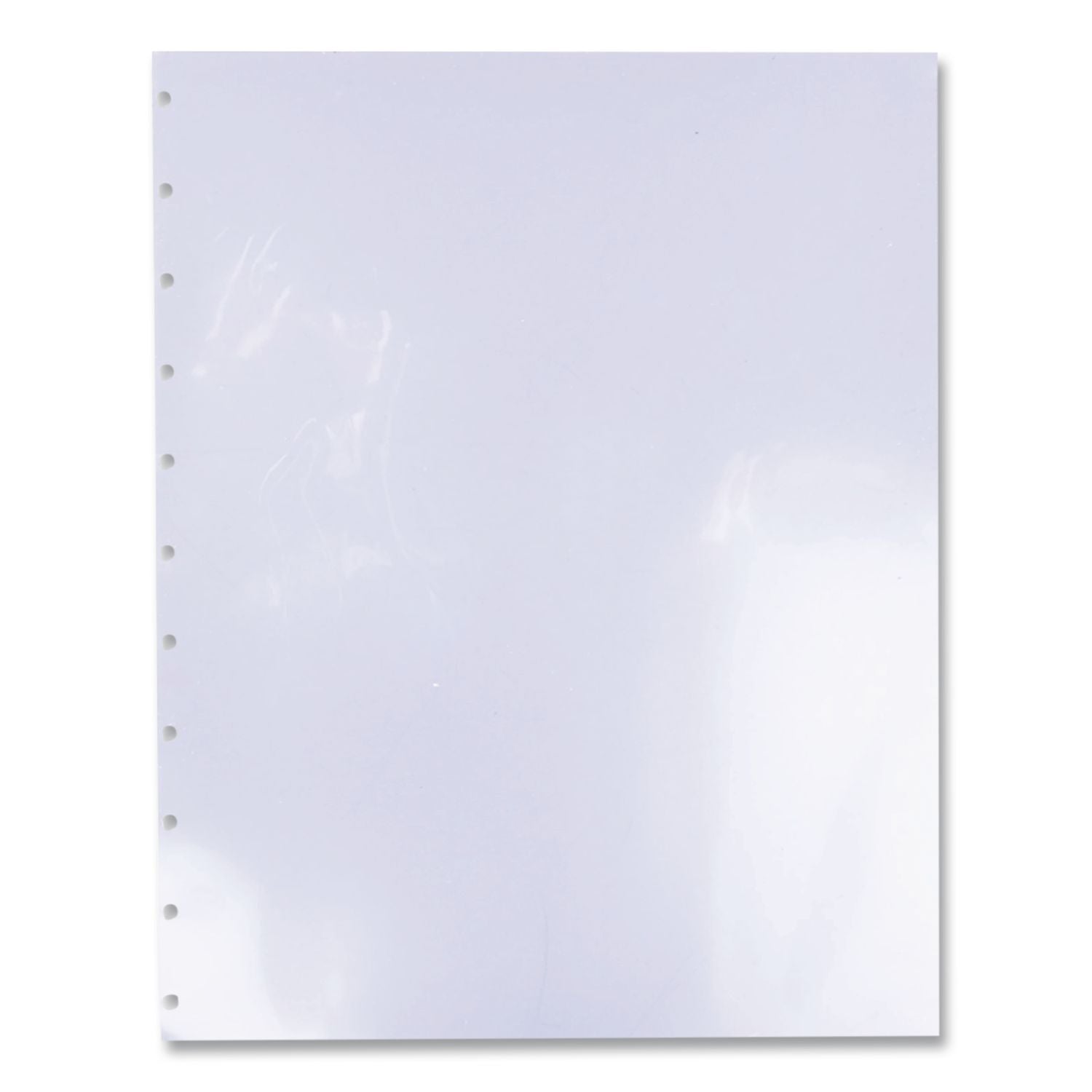 VeloBind Presentation Covers, Clear, 11 x 8.5, Punched & Scored, 25/Pack