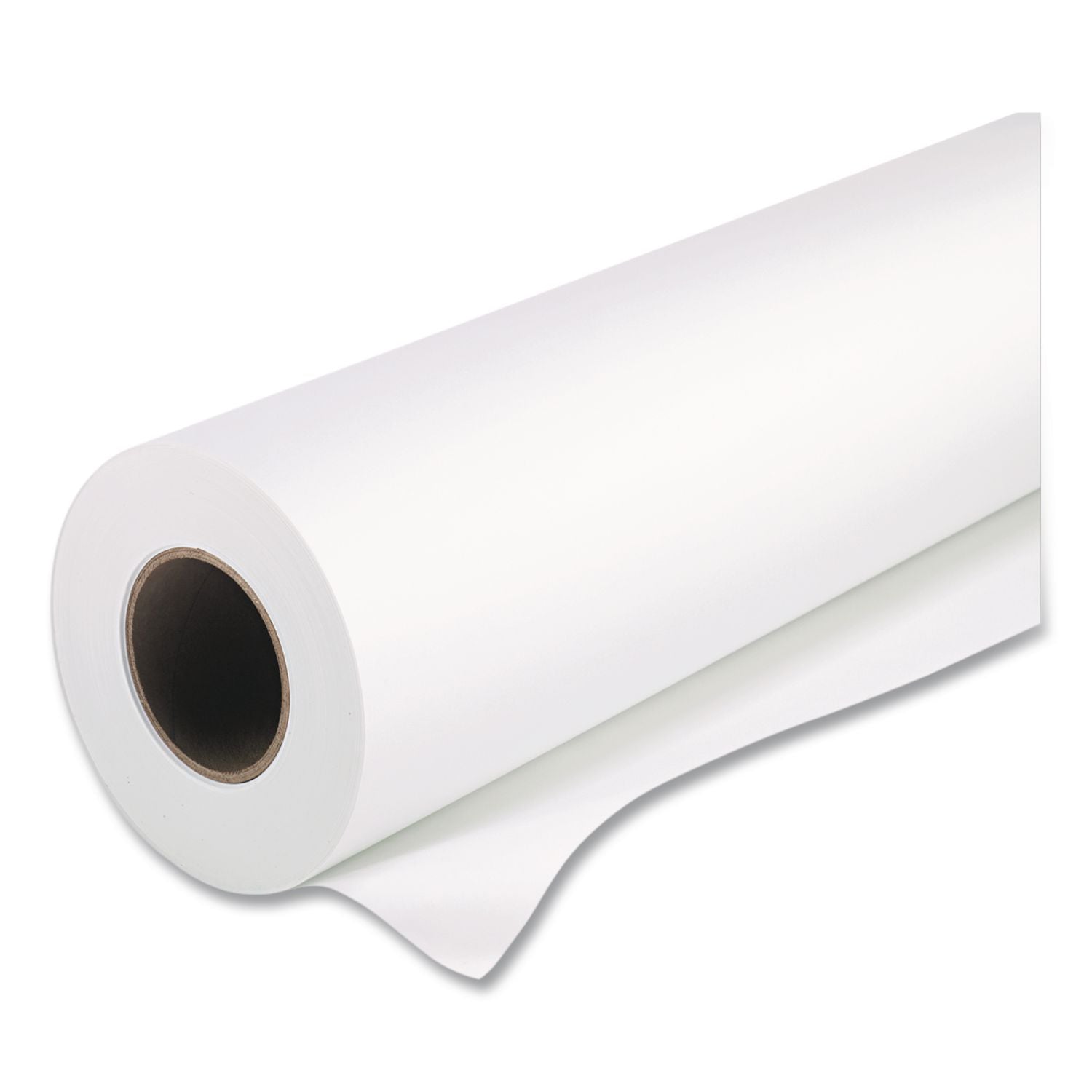 Everyday Adhesive Matte Polypropylene, 2" Core, 42" x 75 ft, Matte White, 2/Pack
