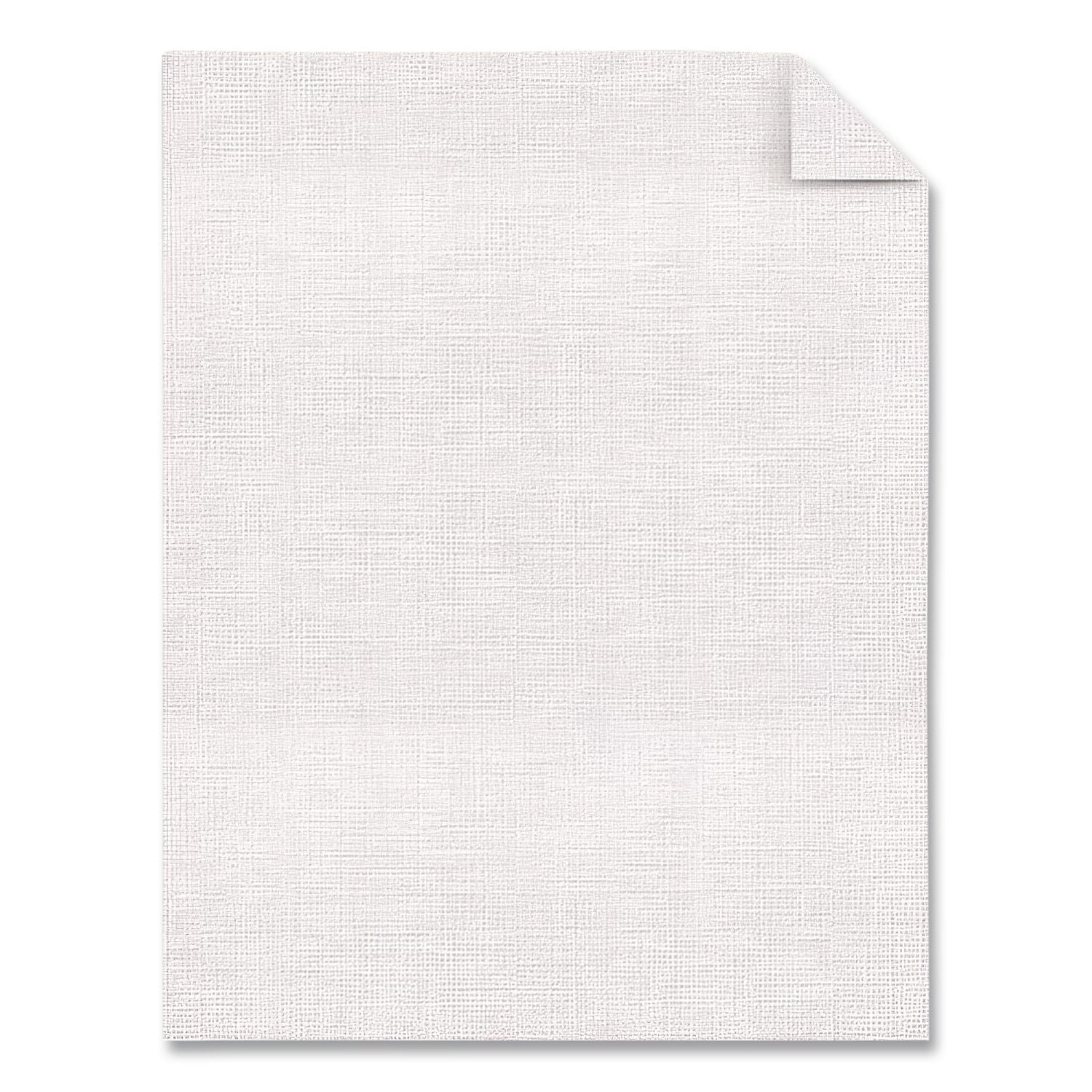 25% Cotton Business Paper, 95 Bright, 24 lb Bond Weight, 8.5 x 11, White, 500 Sheets/Ream