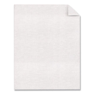25% Cotton Linen Business Paper, 32 lb Bond Weight, 8.5 x 11, White, 250/Pack