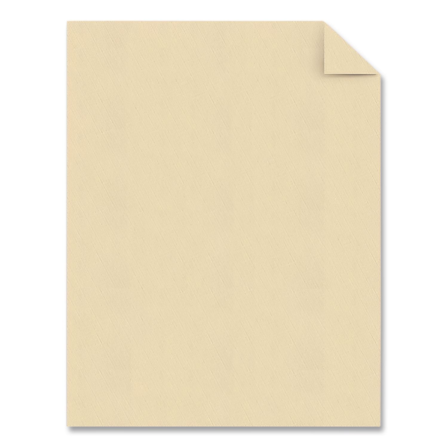 25% Cotton Linen #10 Envelope, Commercial Flap, Gummed Closure, 4.13 x 9.5, Ivory, 250/Box