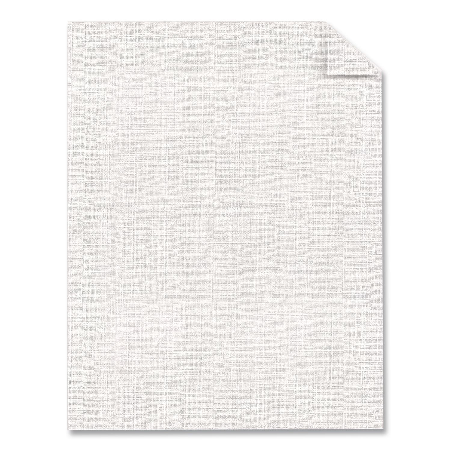25% Cotton Linen Cover Stock, 65 lb Cover Weight, 8.5 x 11, 100/Pack