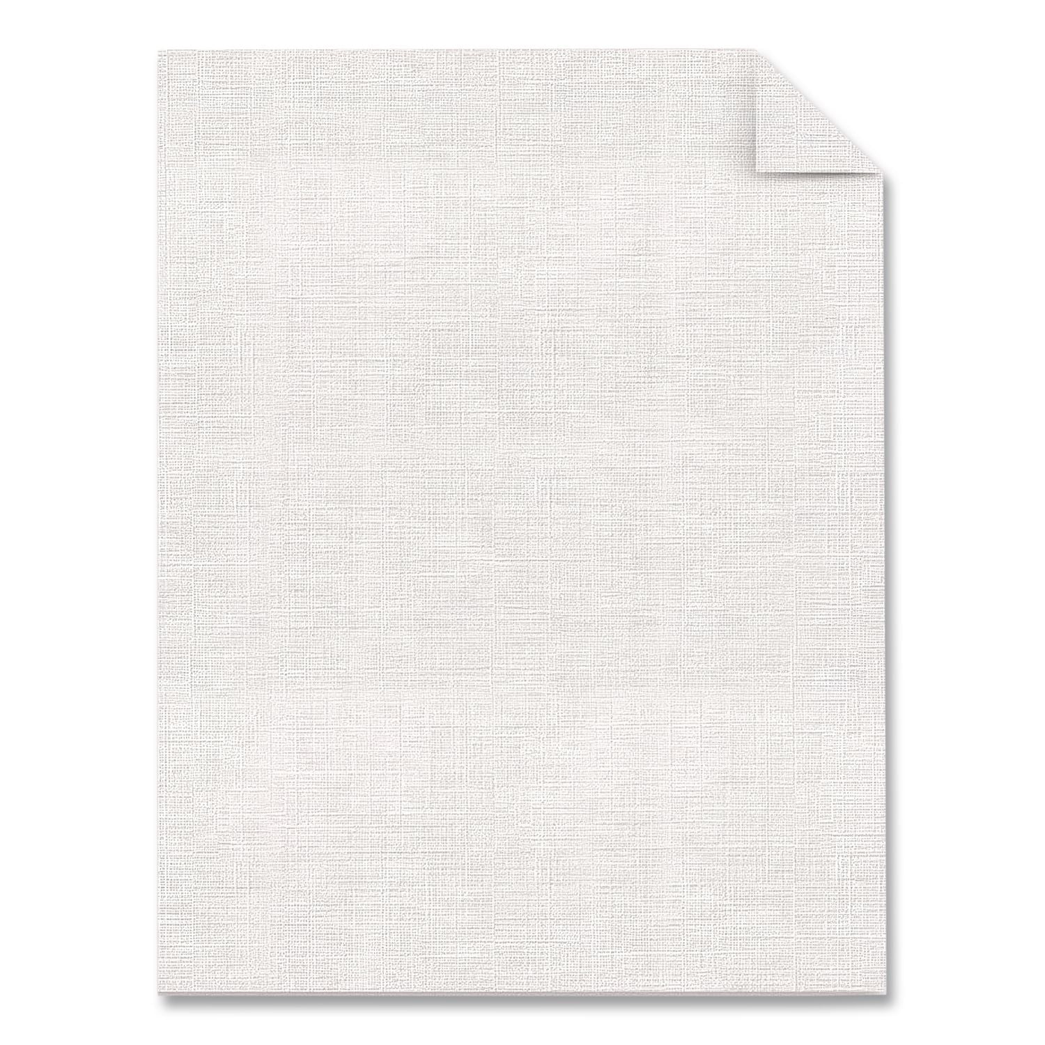 25% Cotton Linen Cover Stock, 65 lb Cover Weight, 8.5 x 11, 100/Pack
