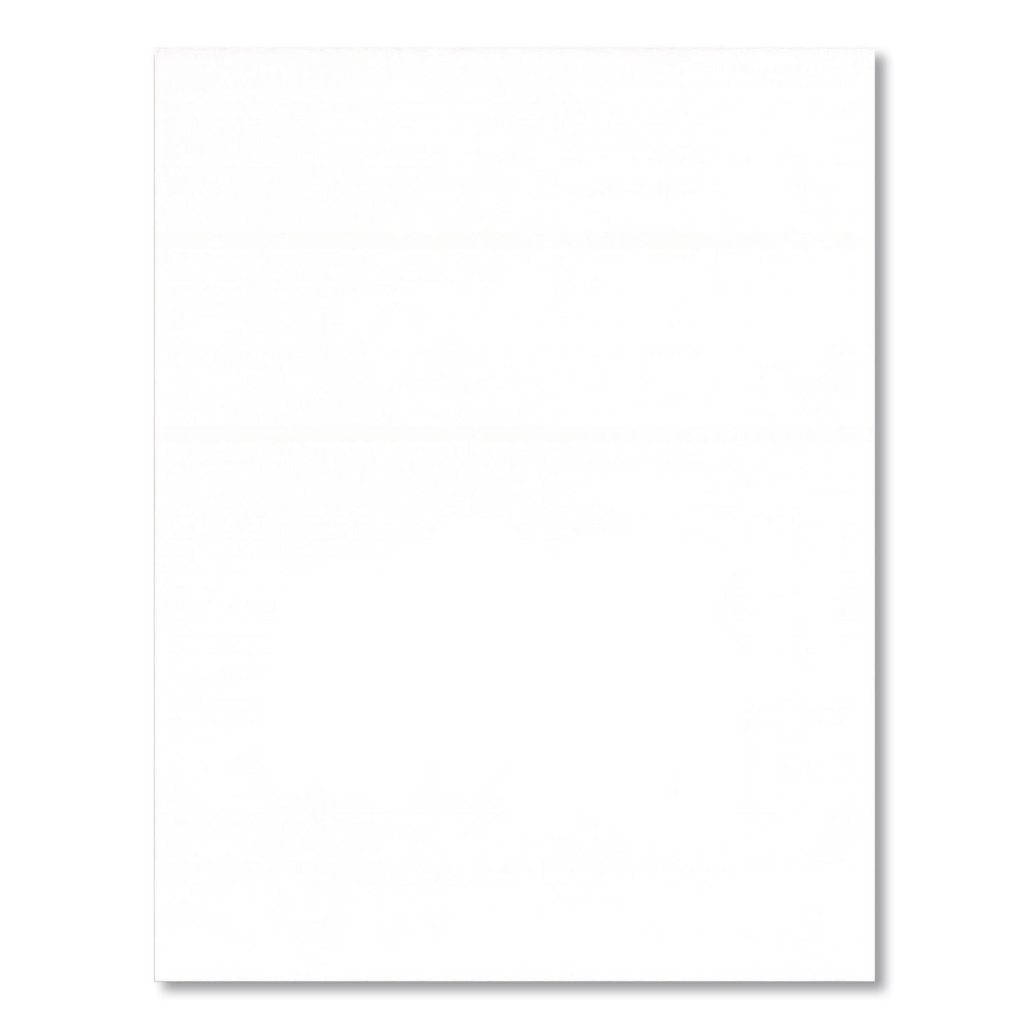 Digital Carbonless Paper, 1-Part, 8.5 x 11, White, 2,500/Carton