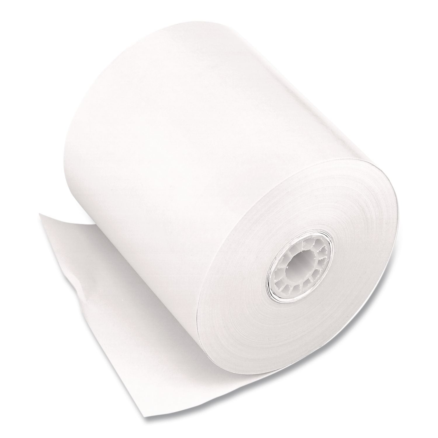 Impact Bond Paper Rolls, 2.25" x 150 ft, White, 100/Carton