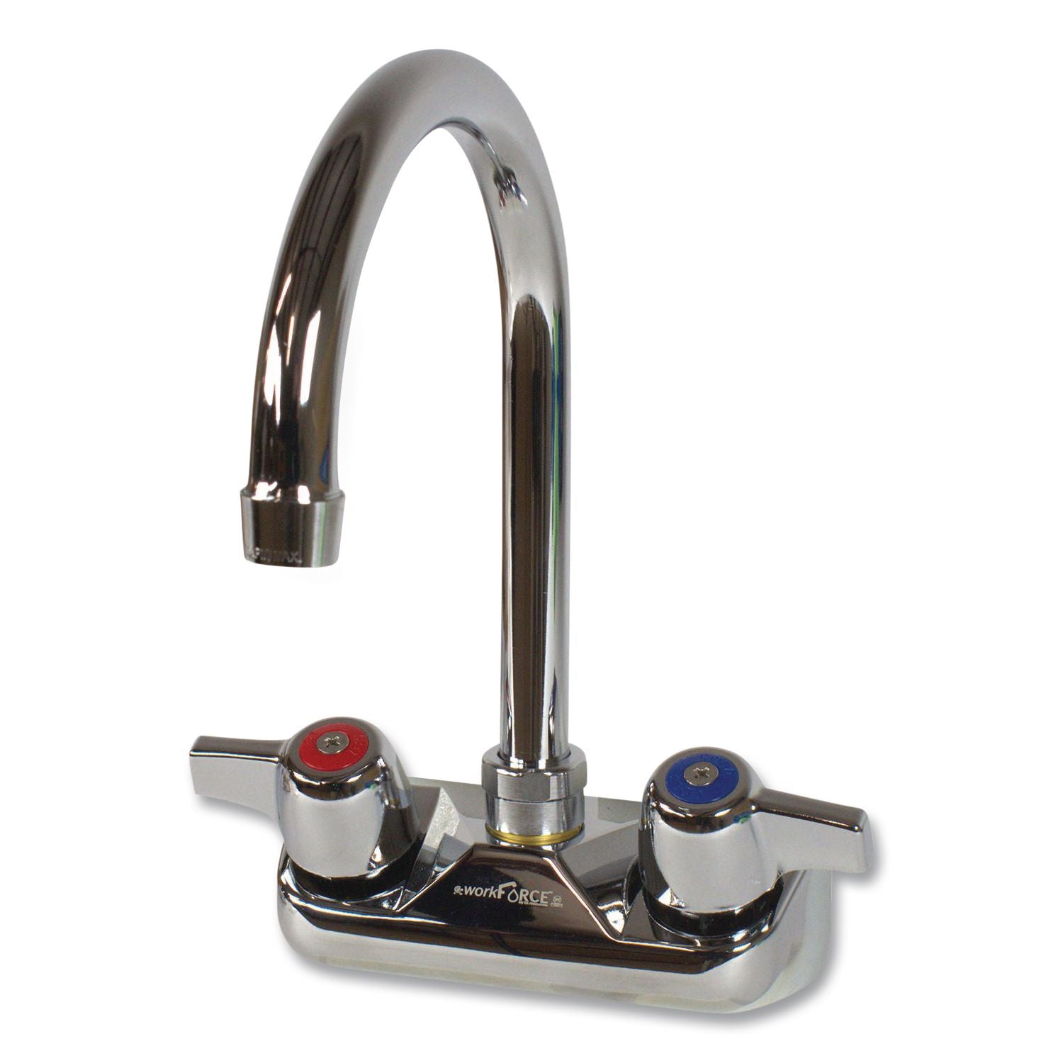 WorkForce Standard Duty Faucet, 9.5" Height/5" Reach, Chrome-Plated Brass, Ships in 4-6 Business Days