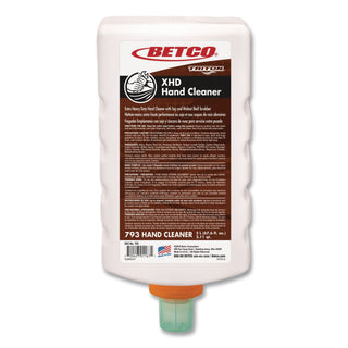 Betco Xd-793 Lotion Hand Soap, Nutty Scent, 67.62 Oz, Carton Of 6 Bottles - 67.6 fl oz (1999.8 mL) - Bottle Dispenser - Grease Remover, Oil Remover, Carbon Remover, Tar Remover - Hand - Light Beige - Crack Resistant - 6 / Carton