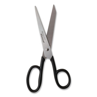 Kleencut Stainless Steel Shears, 8" Long, 3.75" Cut Length, Black Straight Handle