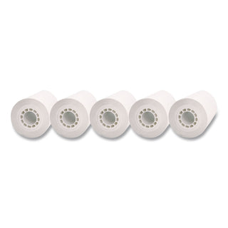 Direct Thermal Printing Thermal Paper Rolls, 2.25" x 55 ft, White, 5/Pack