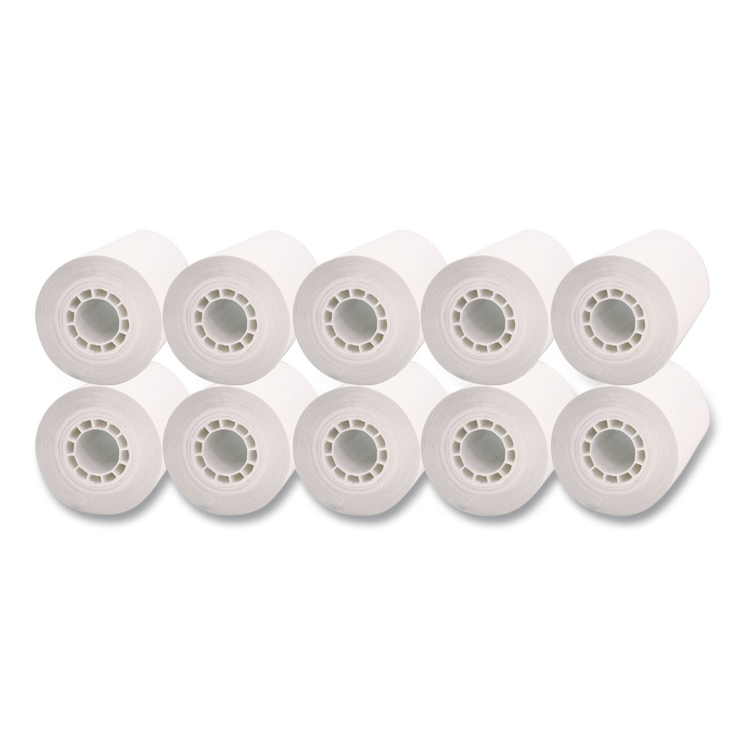 Direct Thermal Printing Thermal Paper Rolls, 3.13" x 230 ft, White, 10/Pack
