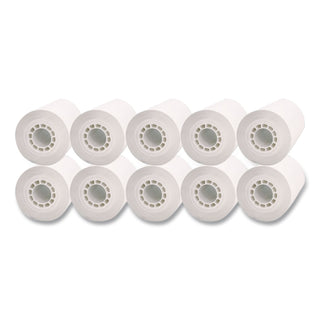 Direct Thermal Printing Thermal Paper Rolls, 3.13" x 230 ft, White, 10/Pack