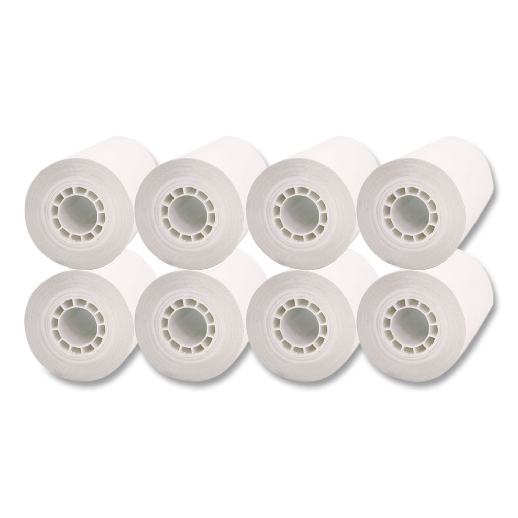 Direct Thermal Printing Thermal Paper Rolls, 3.13" x 230 ft, White, 8/Pack