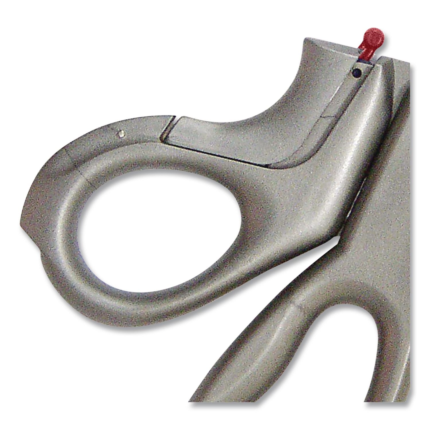 E-Z Open Box Opener Stainless Steel Shears, 8" Long, 3.25" Cut Length, Gray Offset Handle