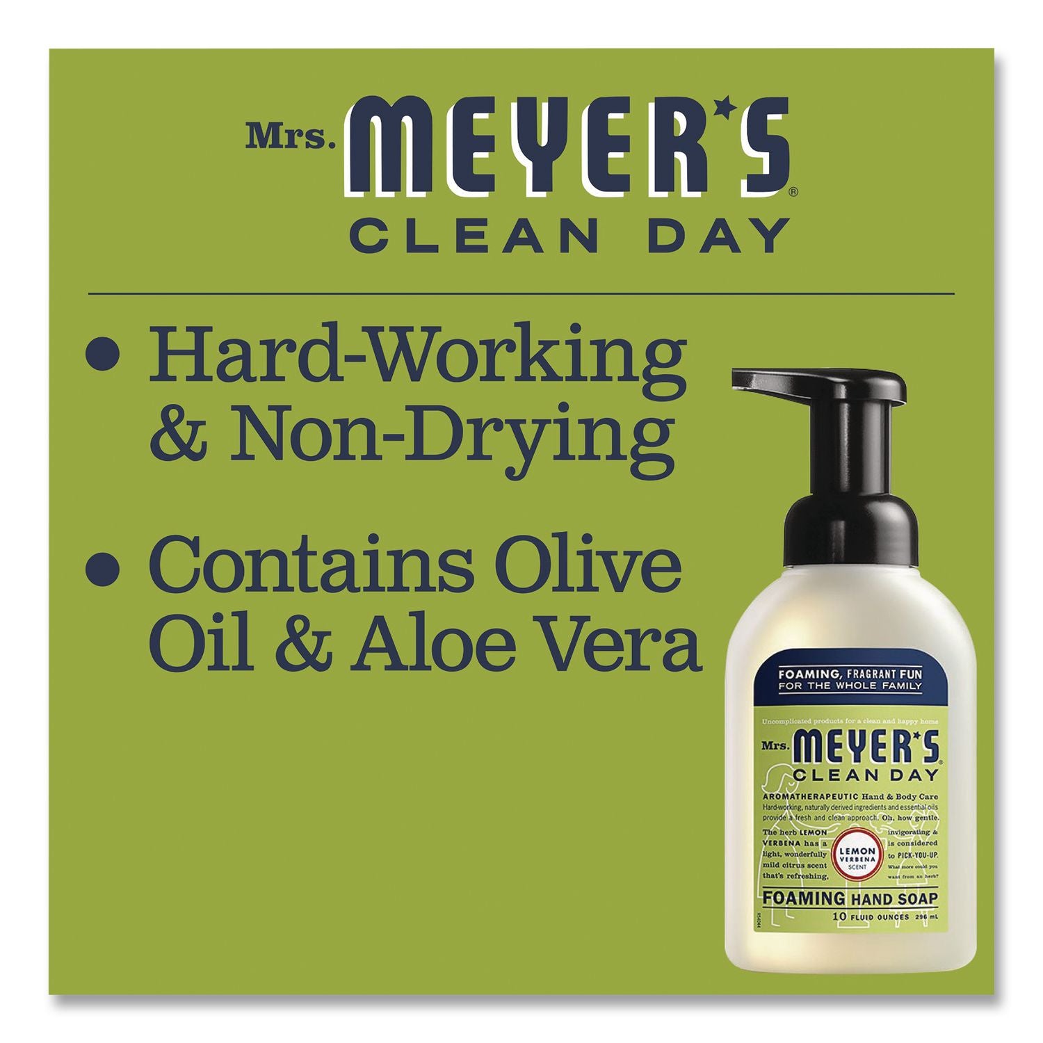 Foaming Hand Soap, Lemon Verbena, 10 oz