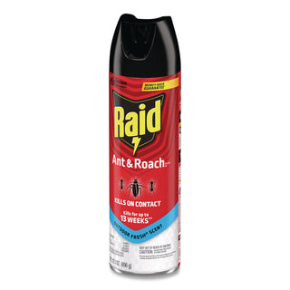 Ant and Roach Killer, 17.5 oz Aerosol Spray, Outdoor Fresh, 12/Carton