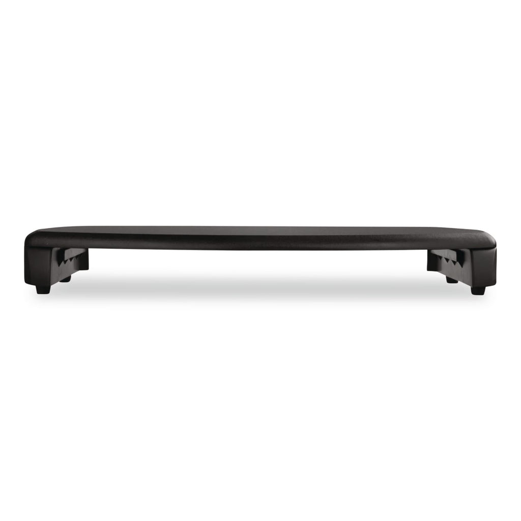 CRT/LCD Stand with Keyboard Storage, 23" x 13.25" x 3", Black, Supports 80 lbs