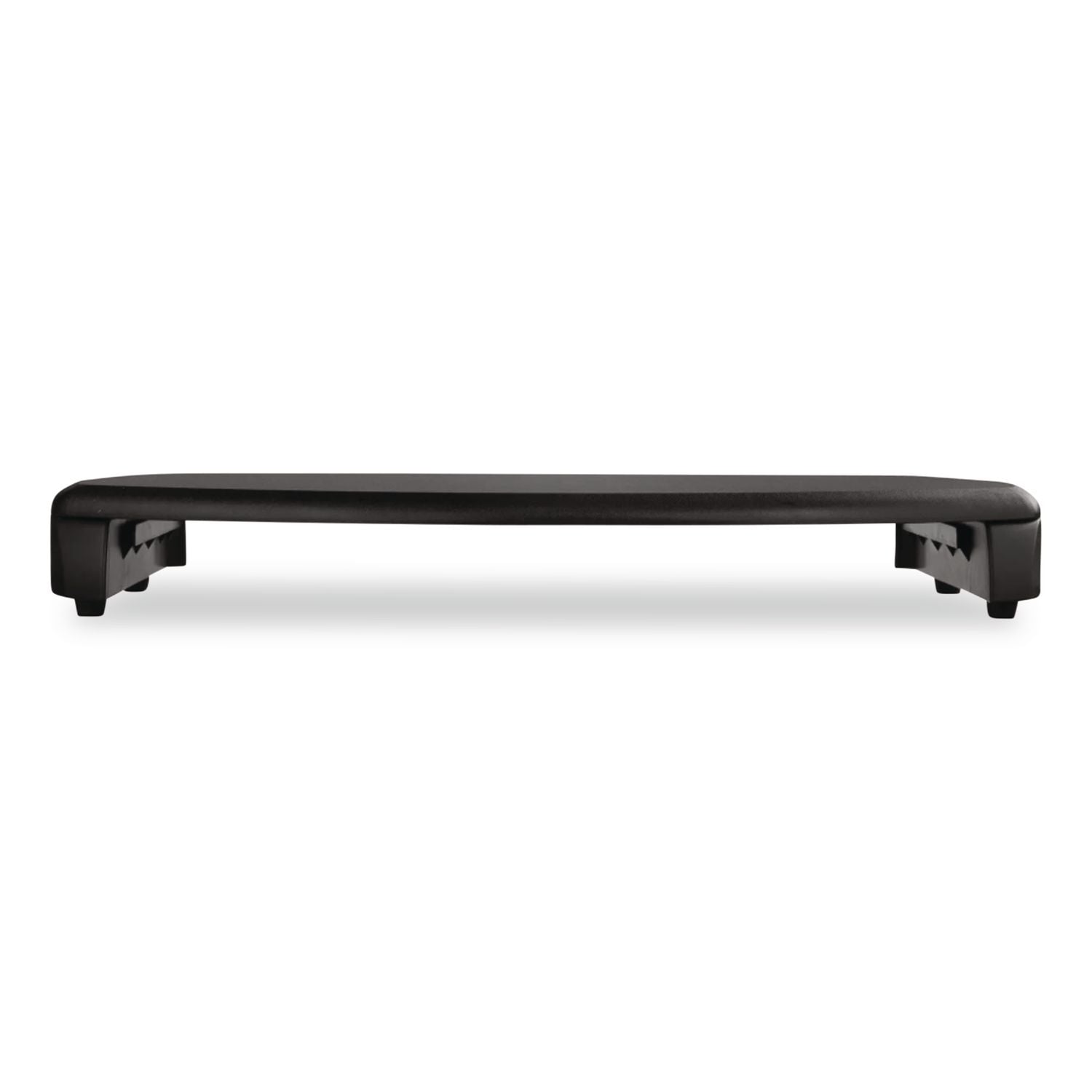 CRT/LCD Stand with Keyboard Storage, 23" x 13.25" x 3", Black, Supports 80 lbs