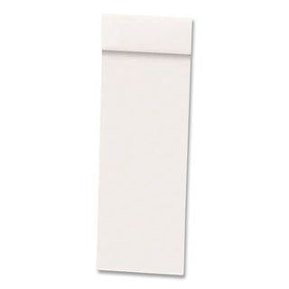 Envelope/Package Sealing Tape Strips, 2" x 6", Clear, 50/Pack