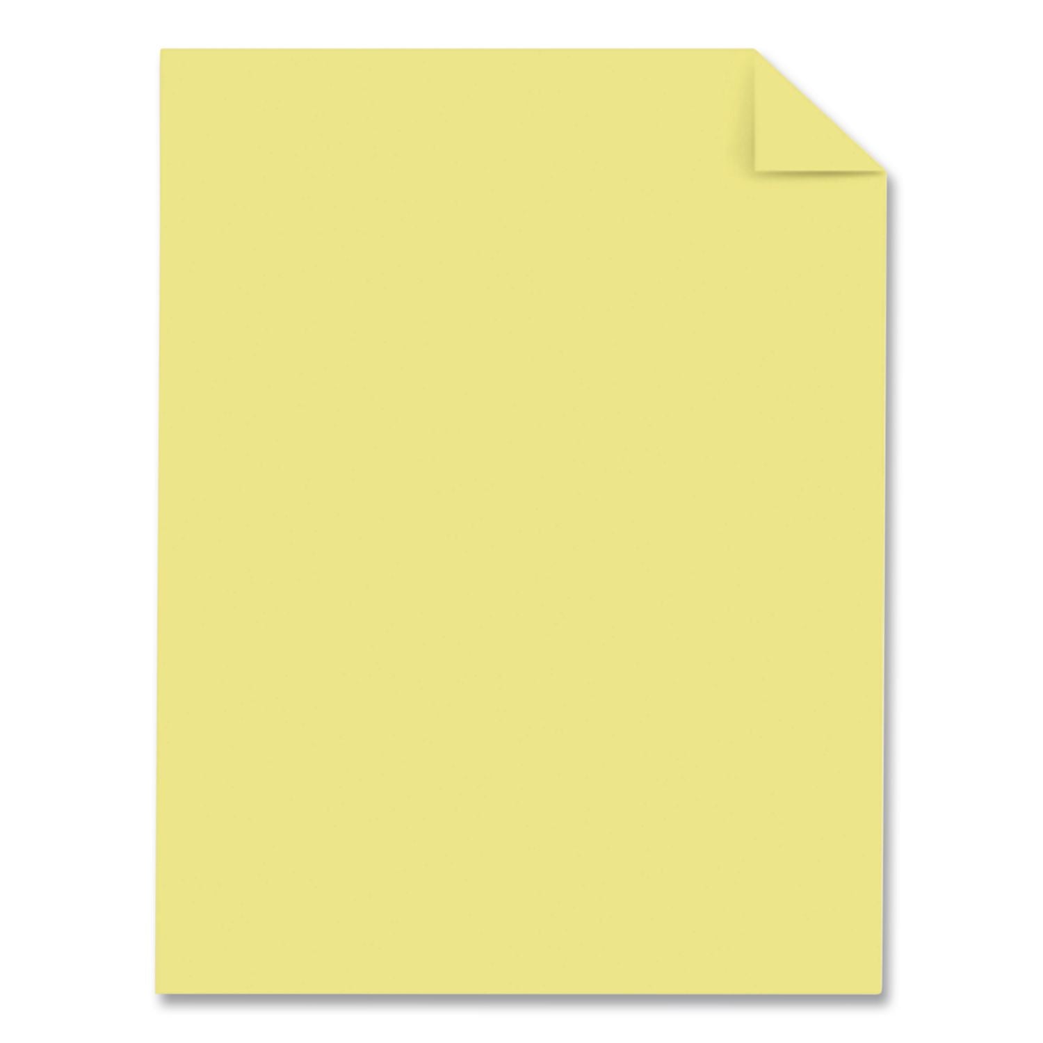 Exact Vellum Bristol Cover Stock, 67 lb Bristol Weight, 8.5 x 11, Ivory, 250/Pack
