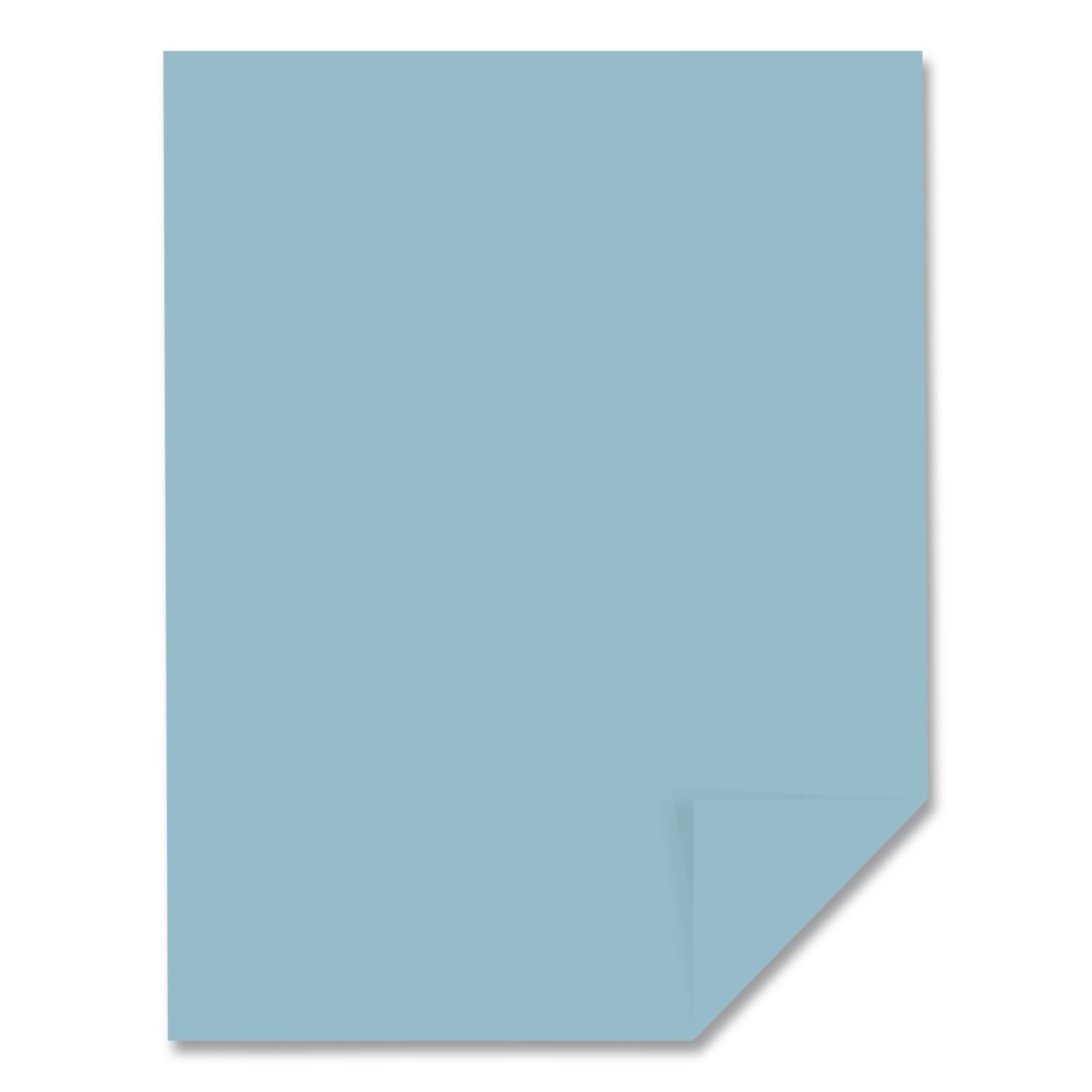 Exact Index Card Stock, 110 lb Index Weight, 8.5 x 11, Blue, 250/Pack