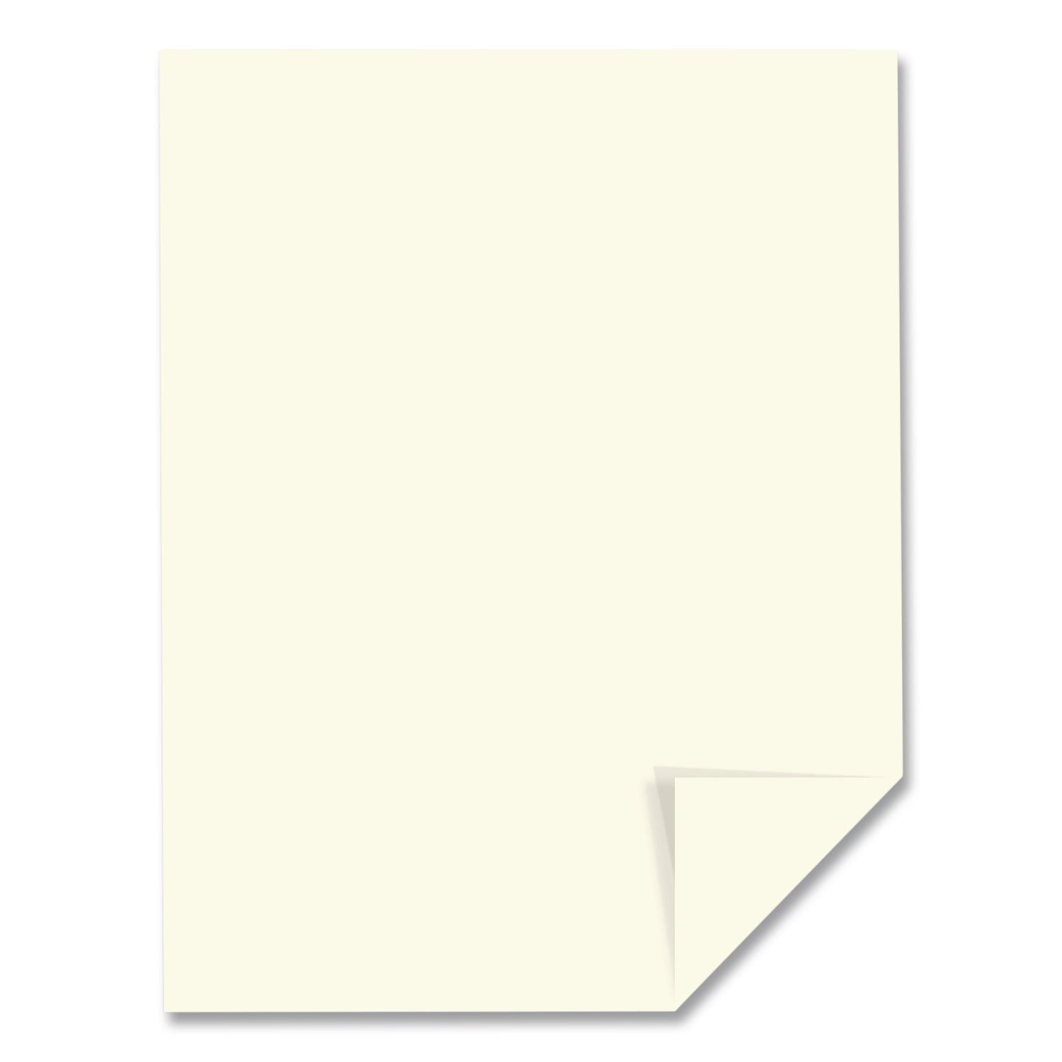 Exact Index Card Stock, 110 lb Index Weight, 8.5 x 11, Ivory, 250/Pack