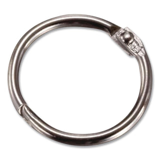 Book Rings, 1" Diameter, 100/Box