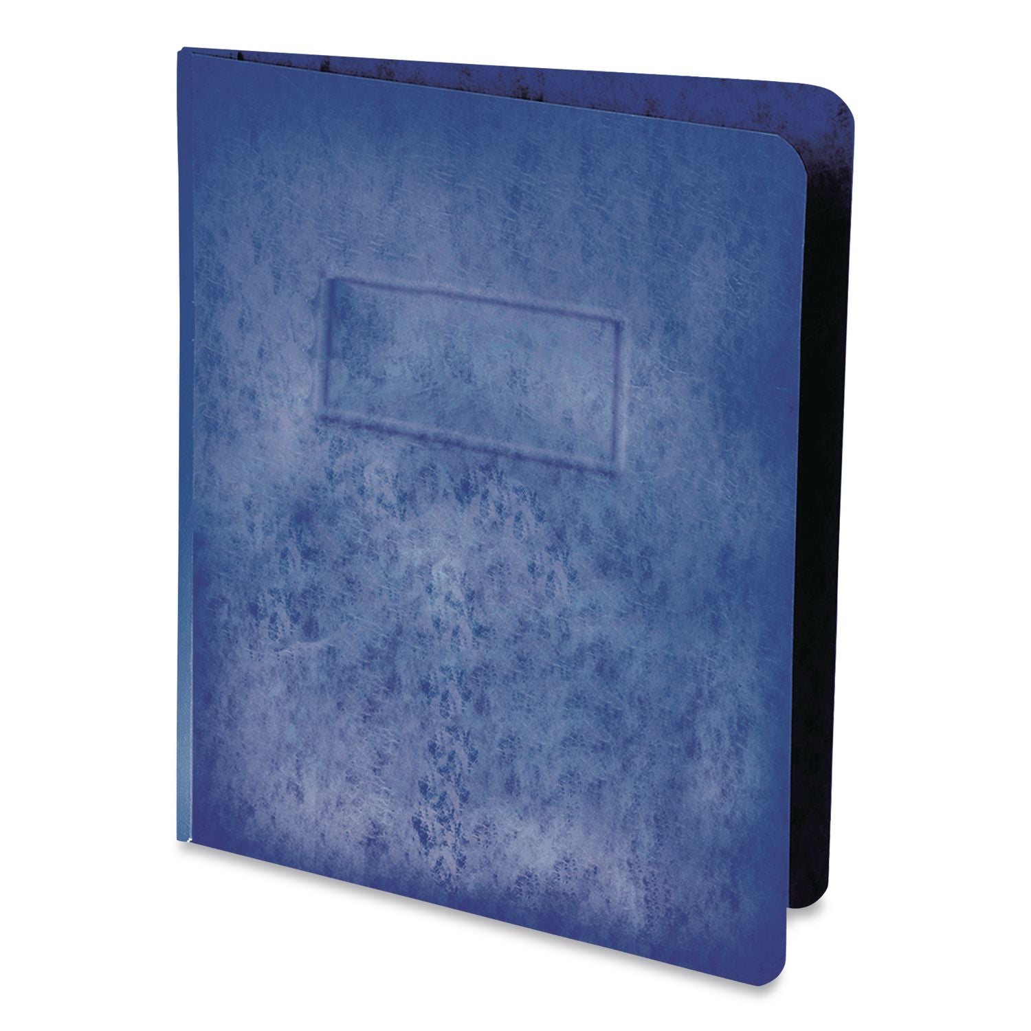 Heavyweight PressGuard and Pressboard Report Cover w/ Reinforced Side Hinge, 2-Prong Fastener, 3" Cap, 8.5 x 11, Dark Blue
