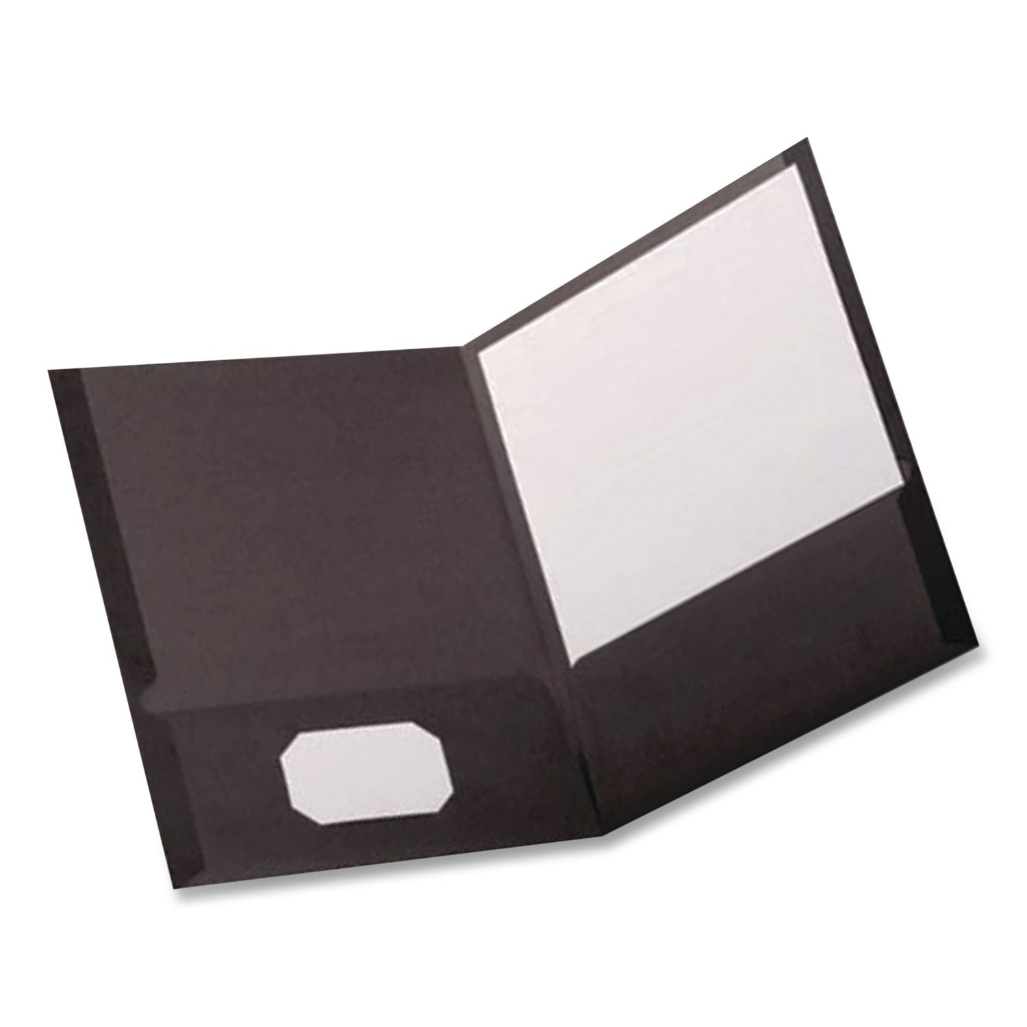 Linen Finish Twin Pocket Folders, 100-Sheet Capacity, 11 x 8.5, Light Gray, 25/Box