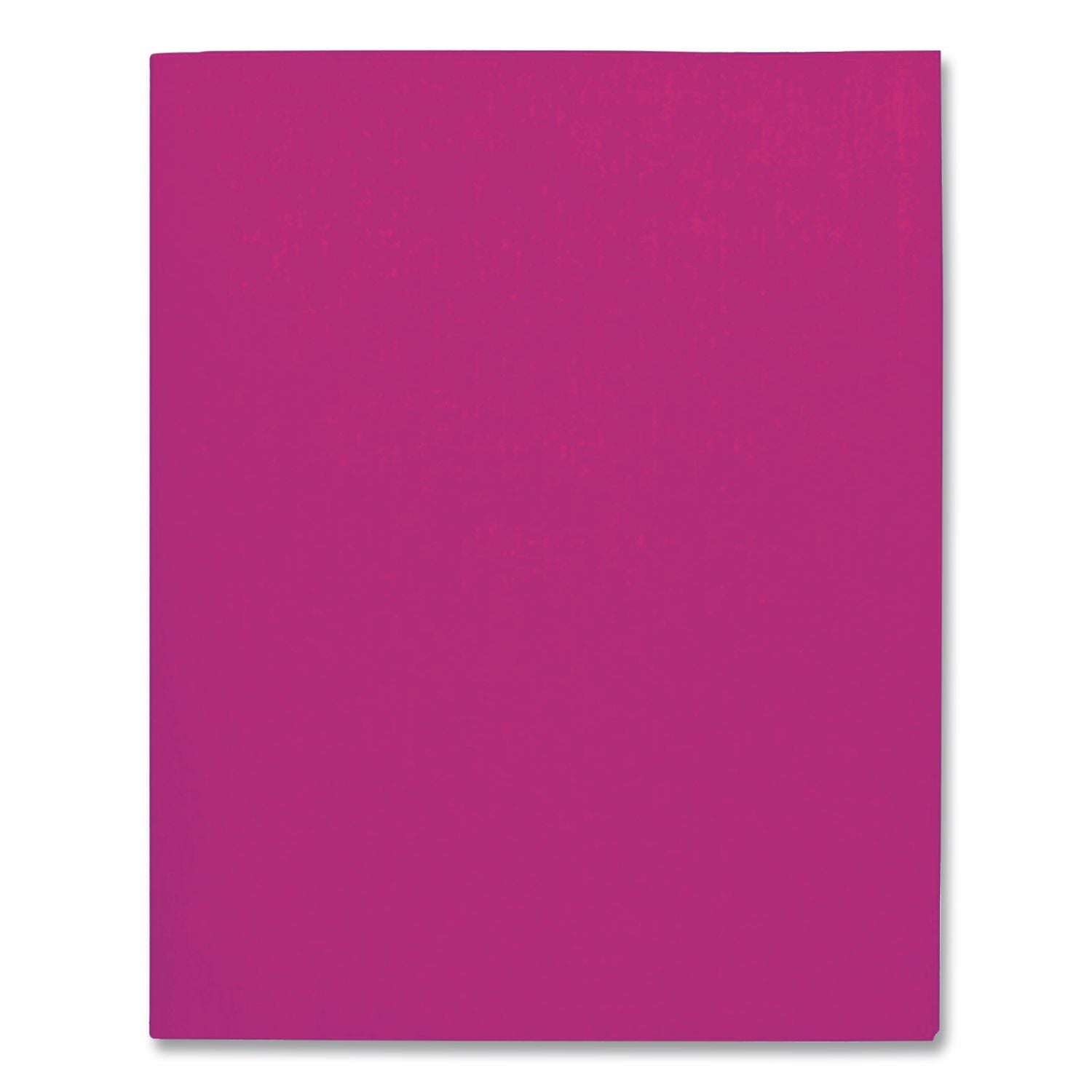 Twin-Pocket Folder, Embossed Leather Grain Paper, 0.5" Capacity, 11 x 8.5, Burgundy, 25/Box