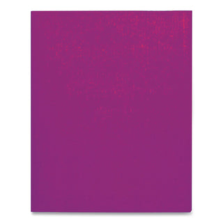 Twin-Pocket Folders with 3 Fasteners, 0.5" Capacity, 11 x 8.5, Burgundy, 25/Box