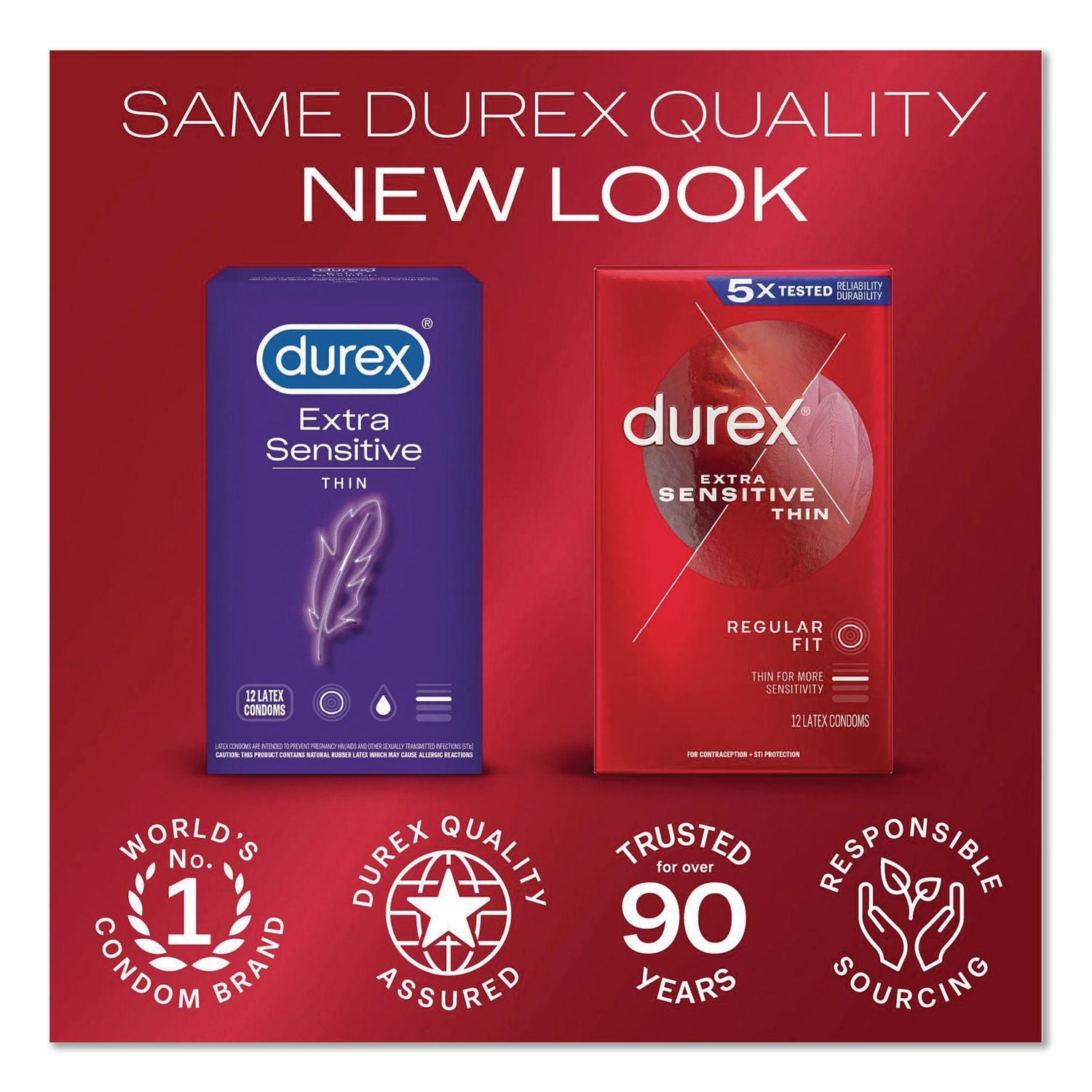 Extra Sensitive Condom, Natural, 18 Dozen/carton