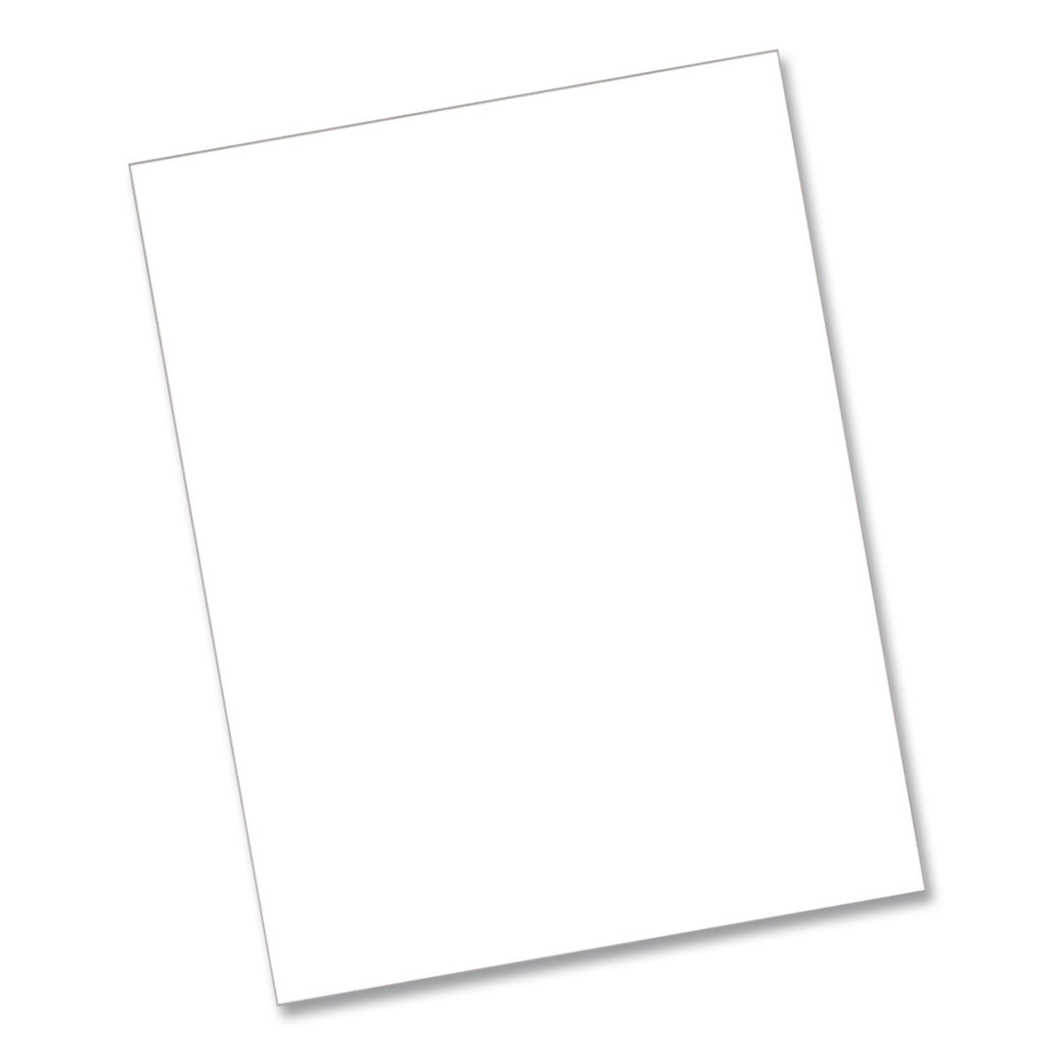 Array Card Stock, 65 lb Cover Weight, 8.5 x 11, White, 100/Pack