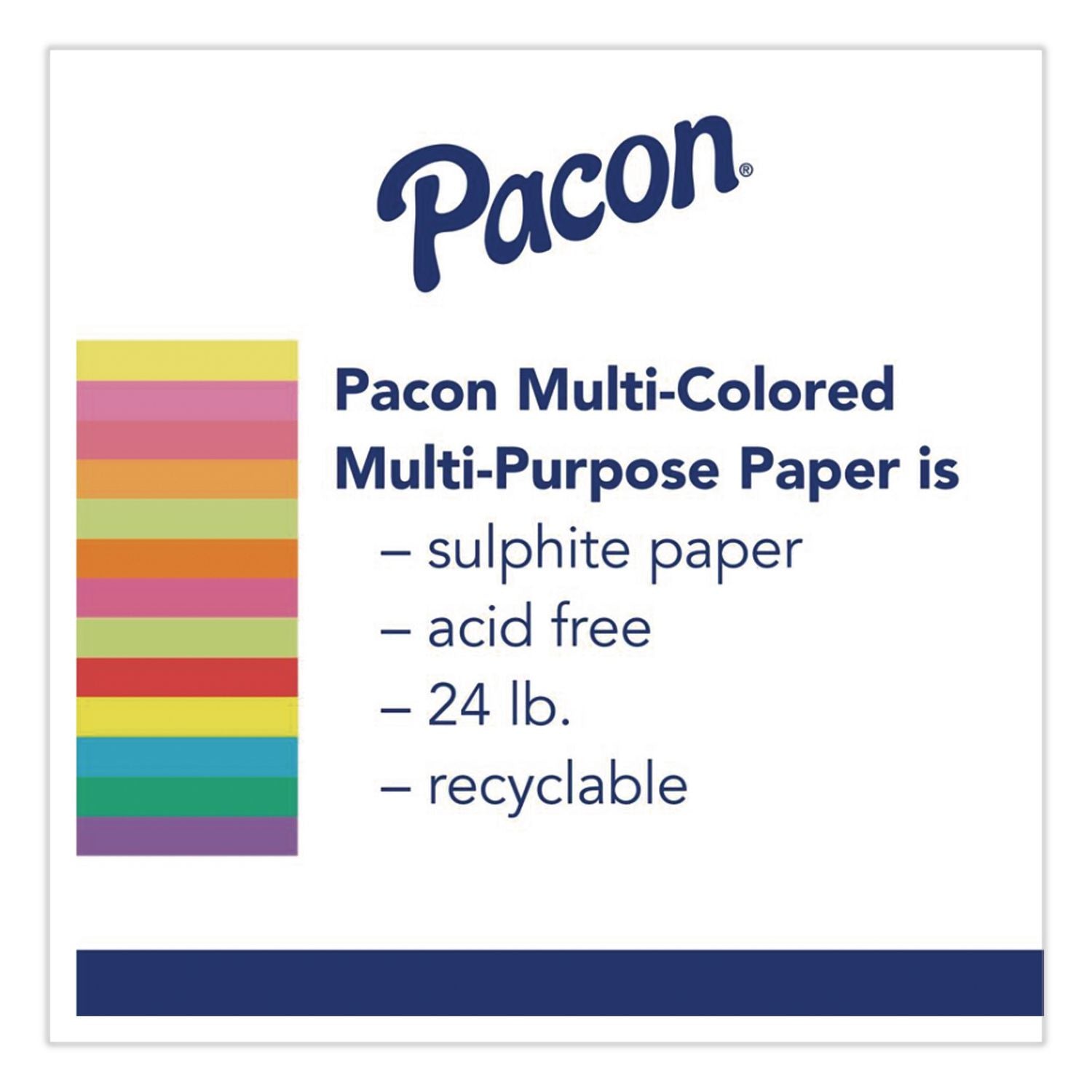 Kaleidoscope Multipurpose Colored Paper, 24 lb Bond Weight, 8.5 x 11, Hot Pink, 500/Ream