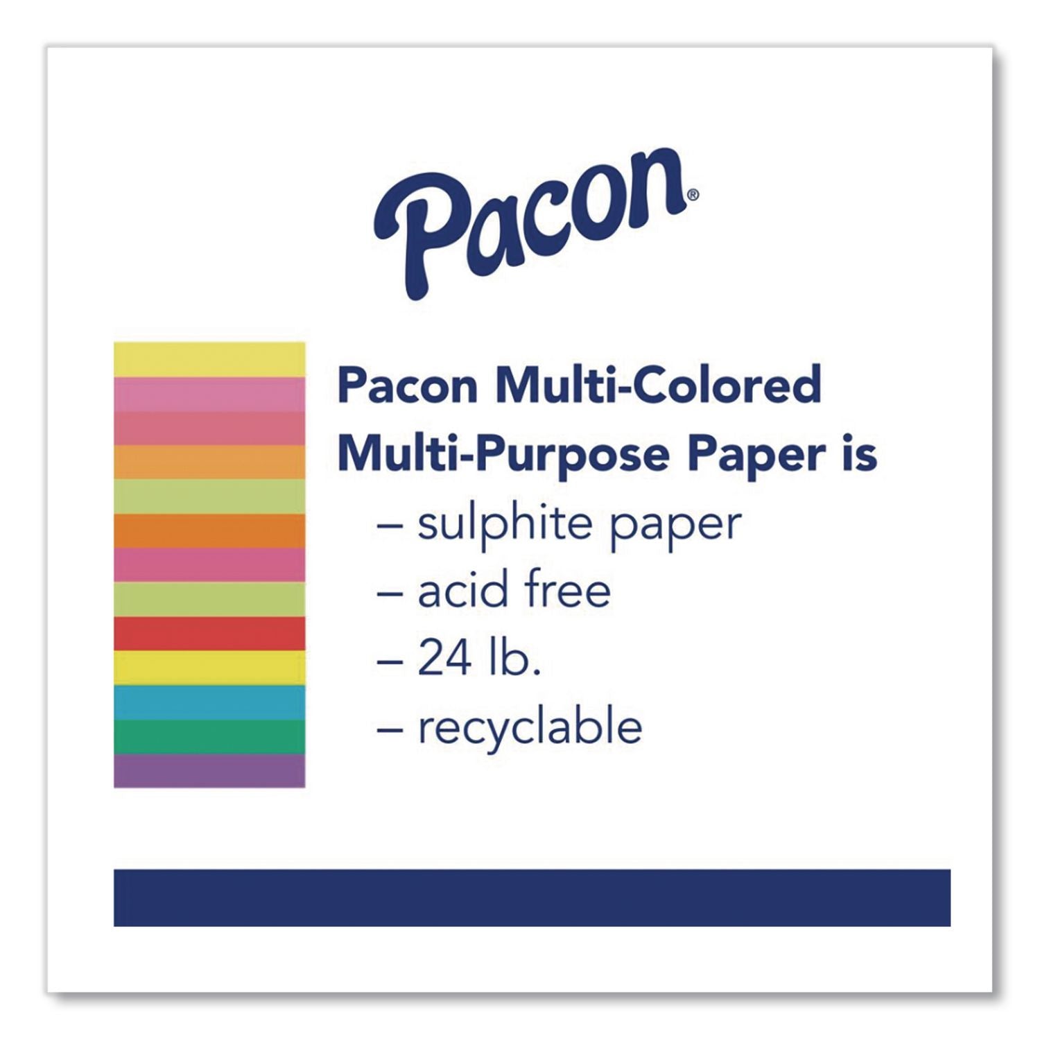 Kaleidoscope Multipurpose Colored Paper, 24 lb Bond Weight, 8.5 x 11, Lime, 500/Ream