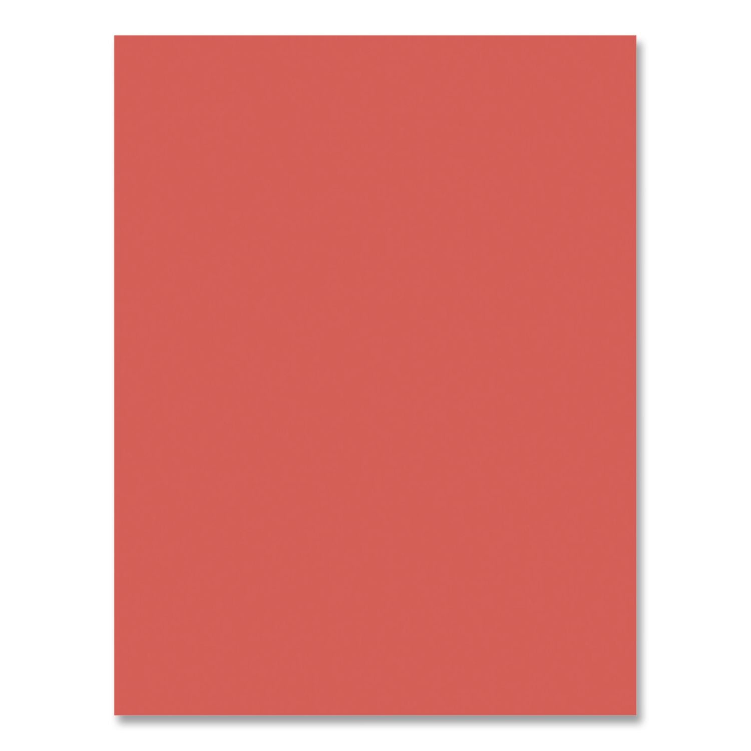 Kaleidoscope Multipurpose Paper, 24 lb Bond Weight, 8.5 x 11, Hyper Coral Red, 500/Ream