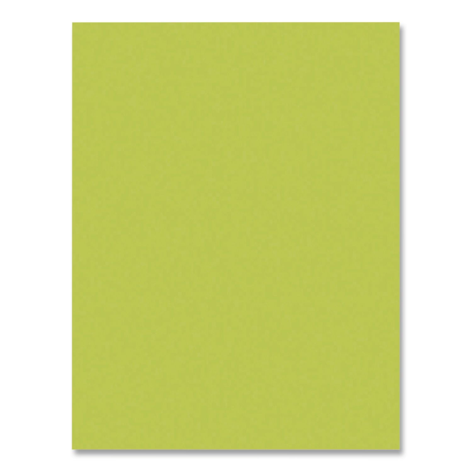 Kaleidoscope Multipurpose Colored Paper, 24 lb Bond Weight, 8.5 x 11, Hyper Lime, 500/Ream