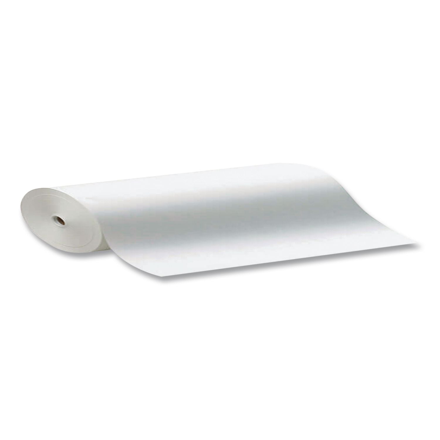 Kraft Paper Roll, 40 lb Wrapping Weight, 36" x 1,000 ft, White
