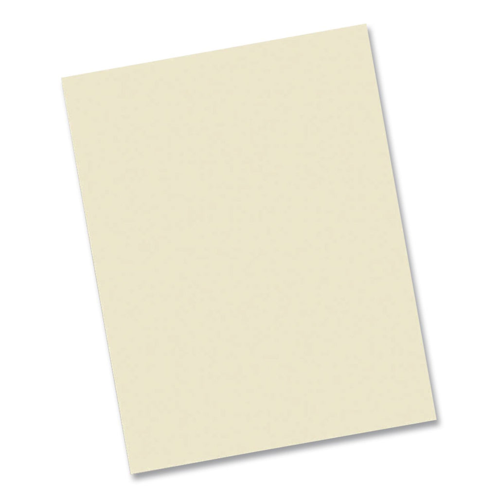Array Card Stock, 65 lb Cover Weight, 8.5 x 11, Ivory, 100/Pack