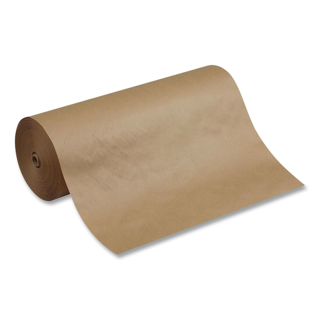 Kraft Paper Roll, 50 lb Wrapping Weight, 24" x 1,000 ft, Natural