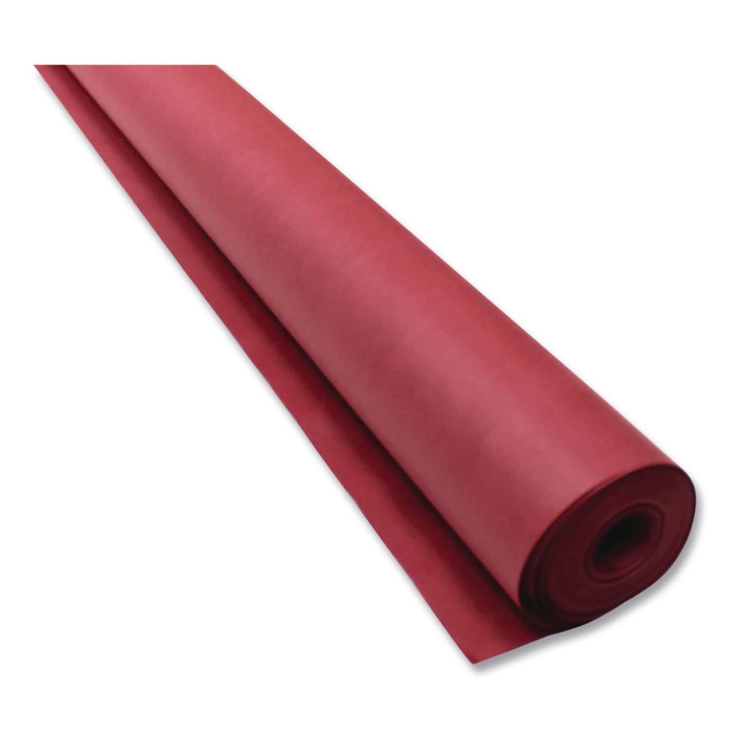 Rainbow Duo-Finish Colored Kraft Paper, 35 lb Wrapping Weight, 36" x 1,000 ft, Scarlet