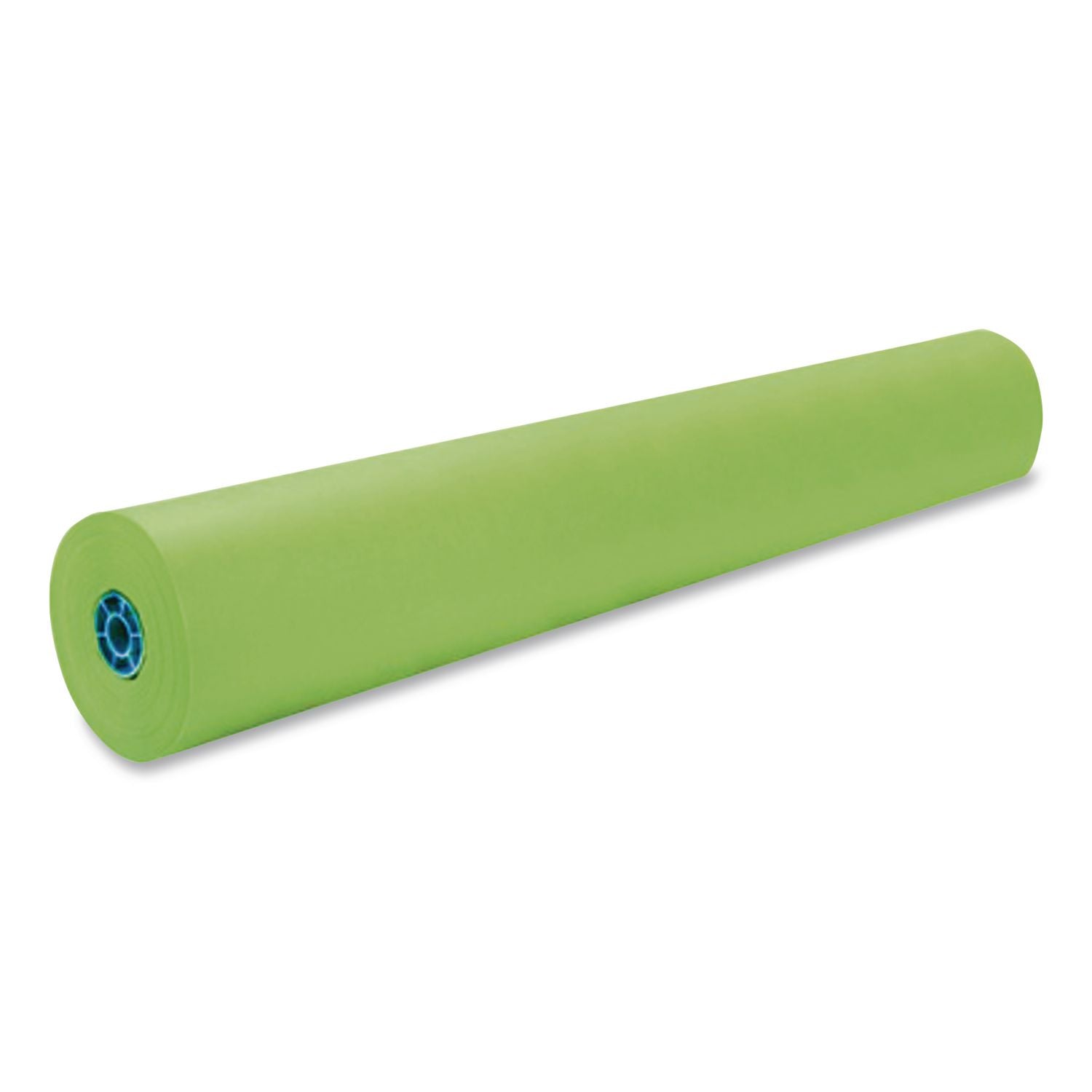 Rainbow Duo-Finish Colored Kraft Paper, 35 lb Wrapping Weight, 36" x 1,000 ft, Brite Green