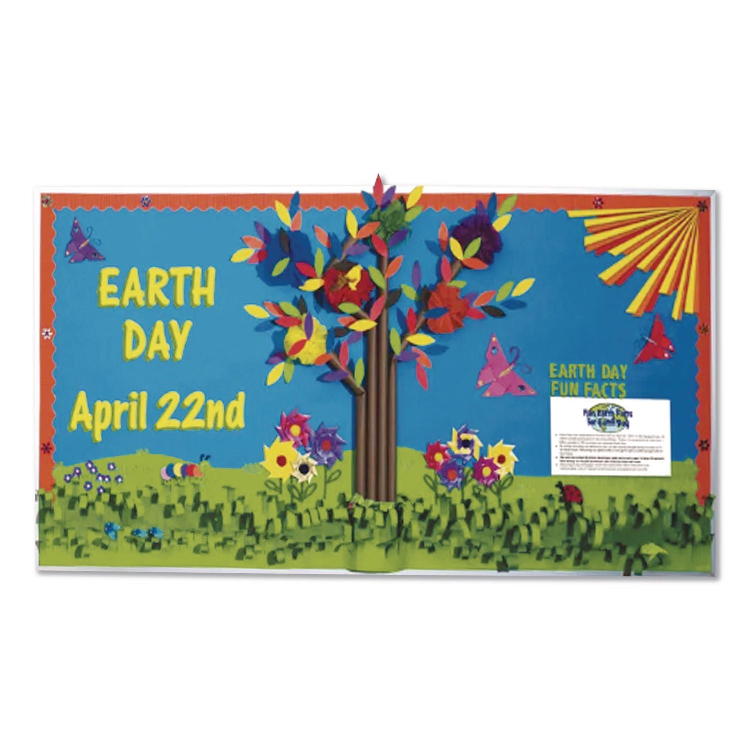 Rainbow Duo-Finish Colored Kraft Paper, 35 lb Wrapping Weight, 36" x 1,000 ft, Brite Blue