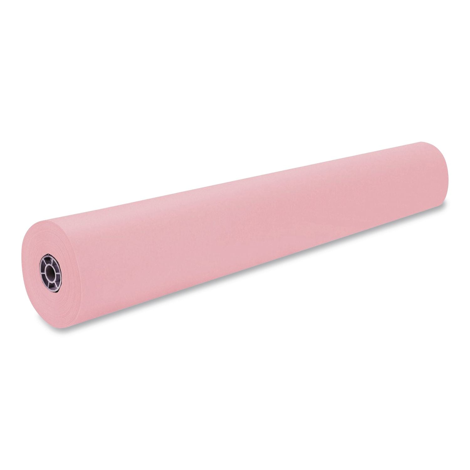 Rainbow Duo-Finish Colored Kraft Paper, 35 lb Wrapping Weight, 36" x 1,000 ft, Pink