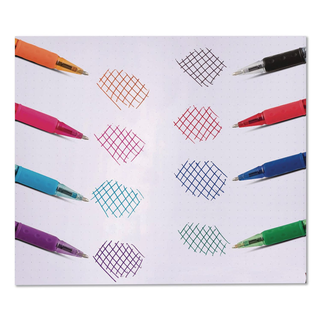 R.S.V.P. Ballpoint Pen, Stick, Medium 1 mm, Assorted Ink and Barrel Colors, 8/Pack