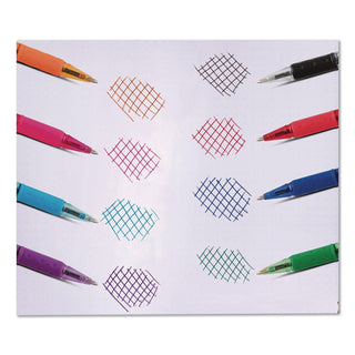 R.S.V.P. Ballpoint Pen, Stick, Medium 1 mm, Assorted Ink and Barrel Colors, 8/Pack