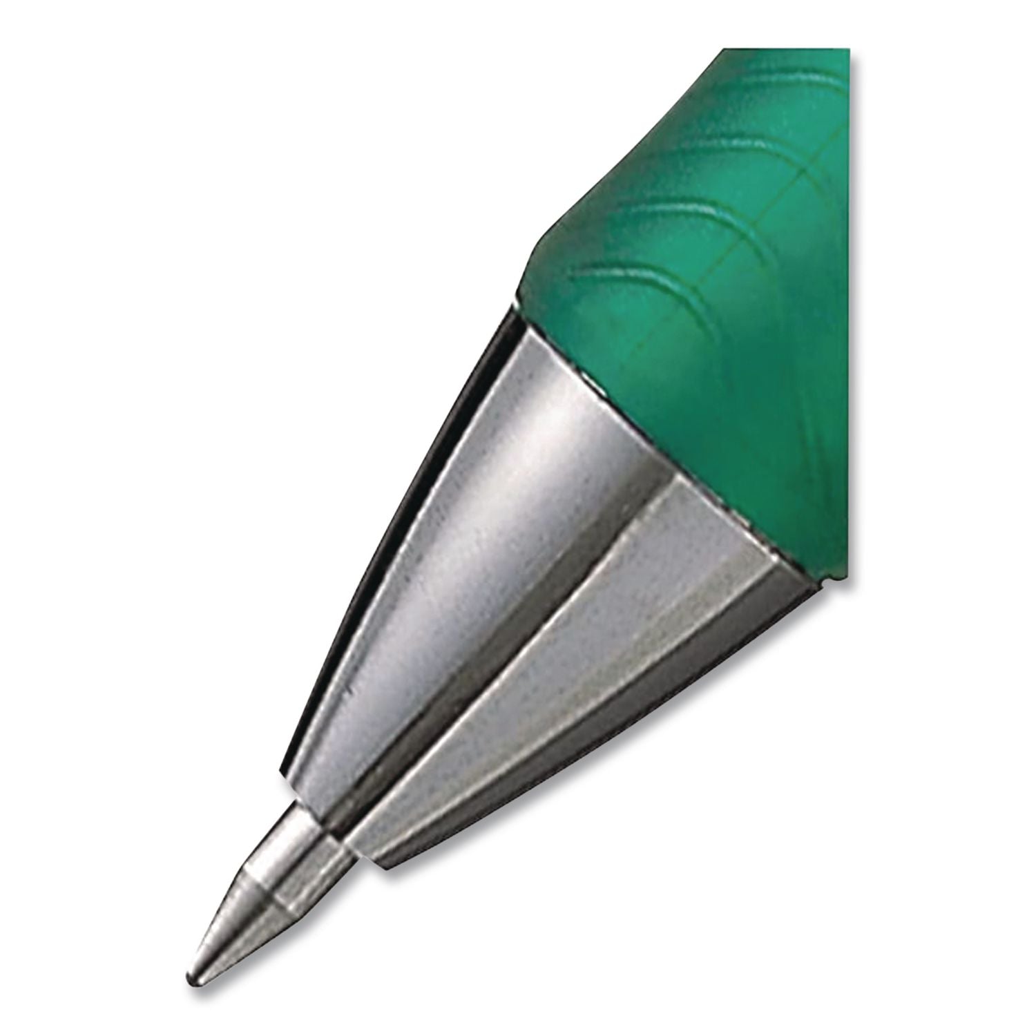 EnerGel RTX Gel Pen, Retractable, Medium 0.7 mm, Green Ink, Green/Gray Barrel