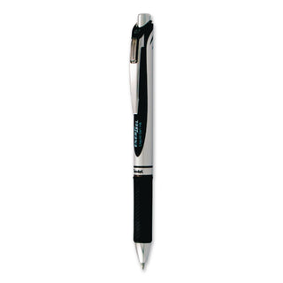 EnerGel PRO Hybrid Gel Pen, Retractable, Medium 0.7 mm, Black Ink, Black Barrel, 3/Pack