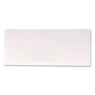 Security Tint Business Envelope, #10, Commercial Flap, Gummed Closure, 4.13 x 9.5, White, 500/Box