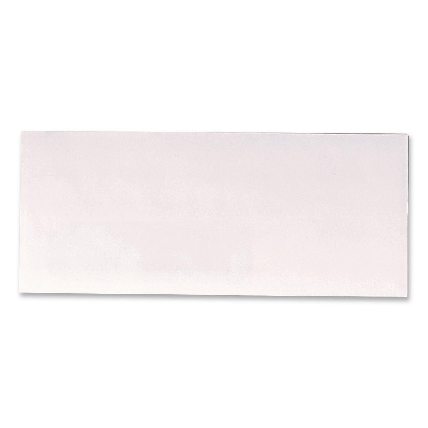 Security Tint Business Envelope, #10, Commercial Flap, Gummed Closure, 4.13 x 9.5, White, 500/Box