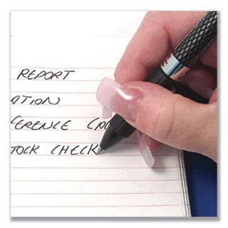 Oh! Gel Pen, Retractable, Medium 0.7 mm, Black Ink, Black Barrel, Dozen